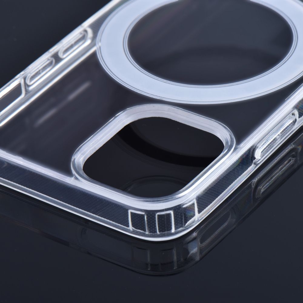 CLEAR MAG COVER kompatibel mit MagSafe für IPHONE transparent
