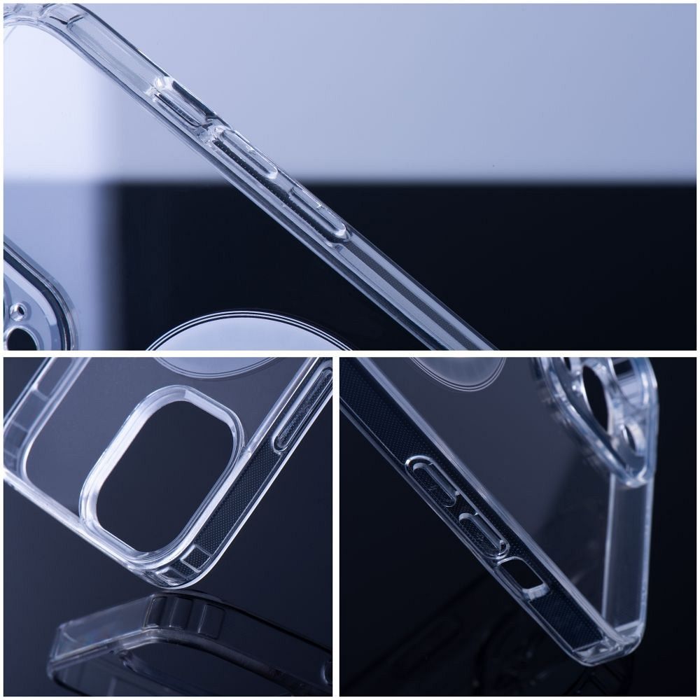 CLEAR MAG COVER kompatibel mit MagSafe für IPHONE transparent