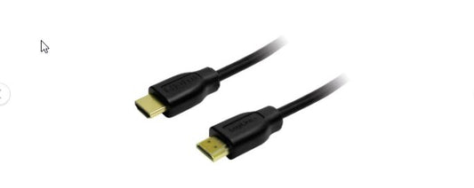 LogiLink HDMI Anschlusskabel HDMI-A Stecker, HDMI-A Stecker 5.00 m Schwarz CH003