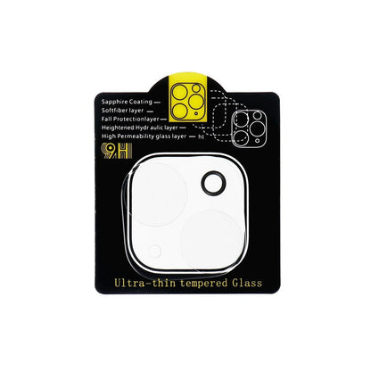 5D Full Glue Gehärtetes Glas für Kamera - für iPhone transparent