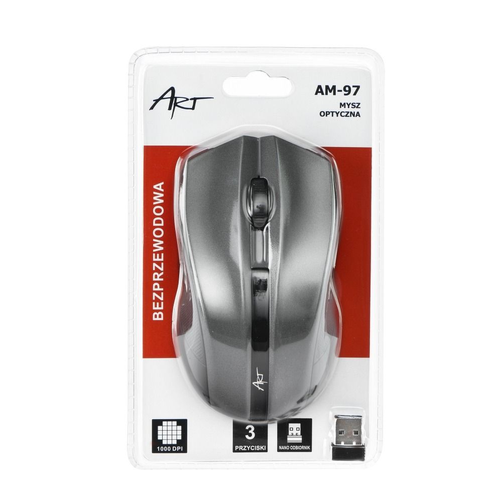 SCHNURLOSE-OPTISCHE MAUS USB AM-97