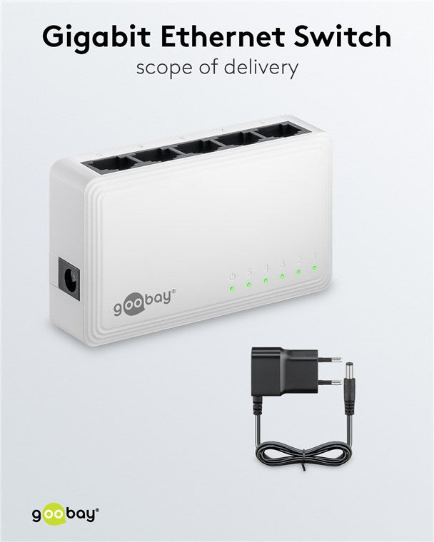 5-Port Gigabit Ethernet Netzwerk-Switch