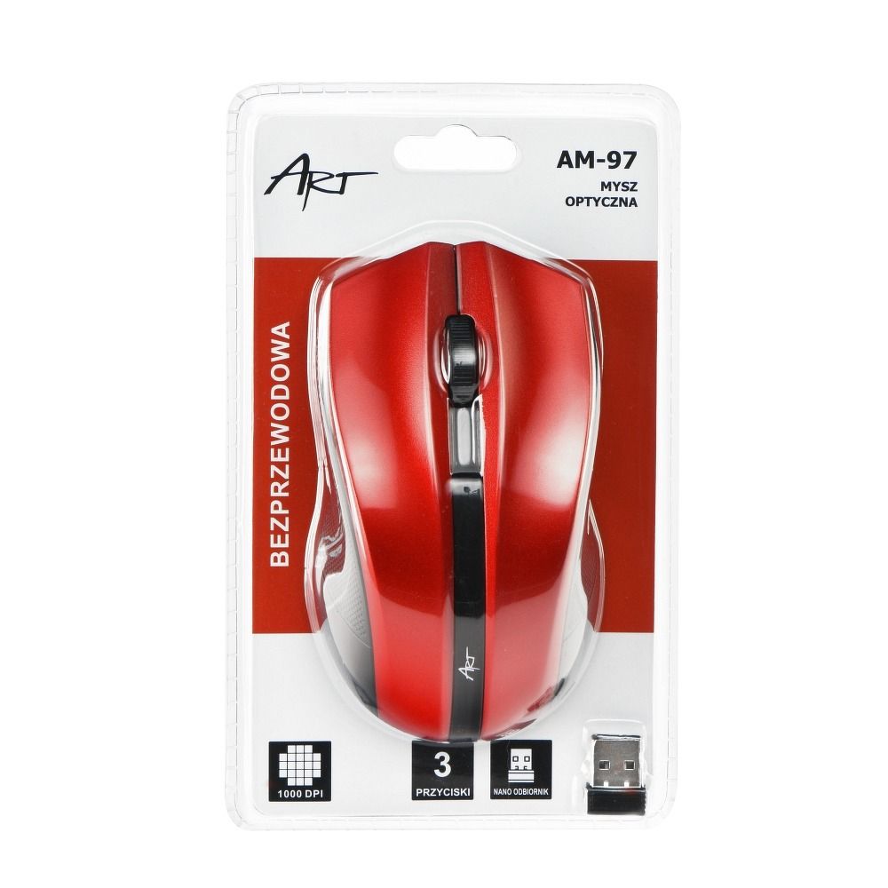 SCHNURLOSE-OPTISCHE MAUS USB AM-97