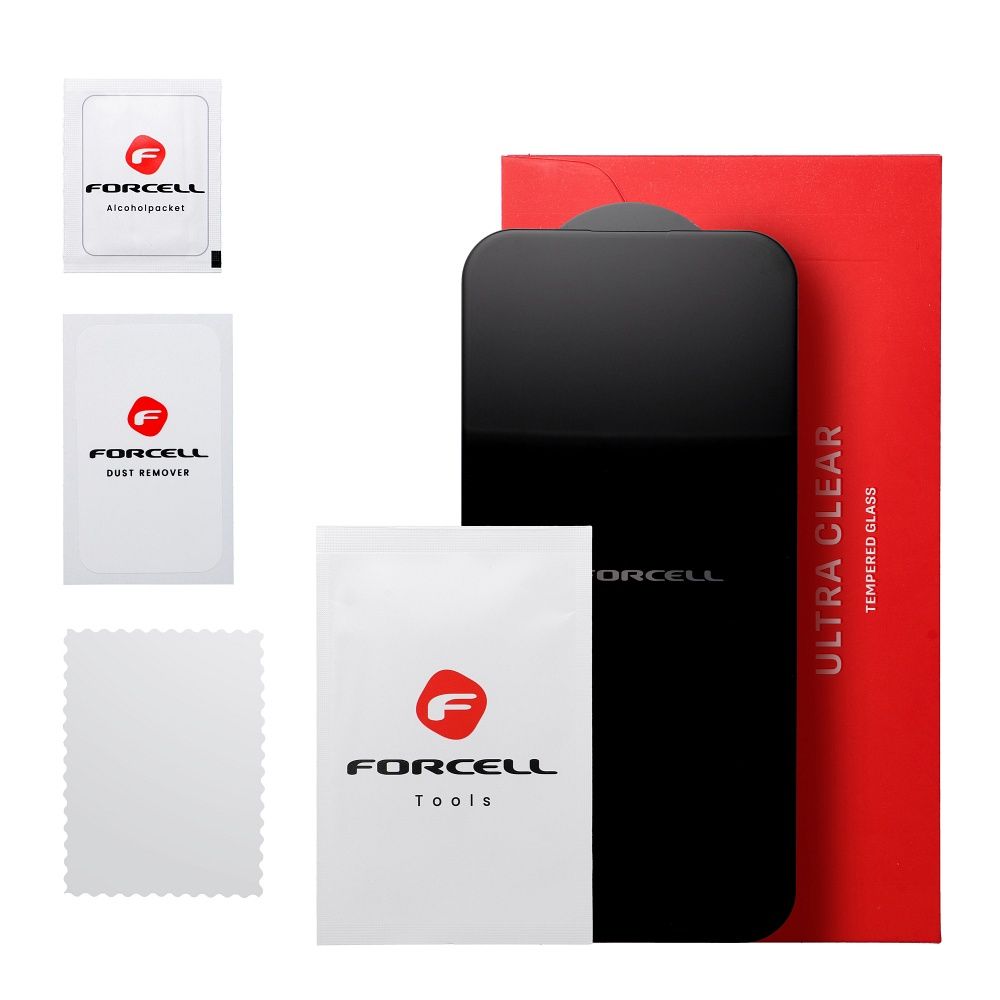 Forcell Ultra Clear Gehärtetes Glas - für Iphone