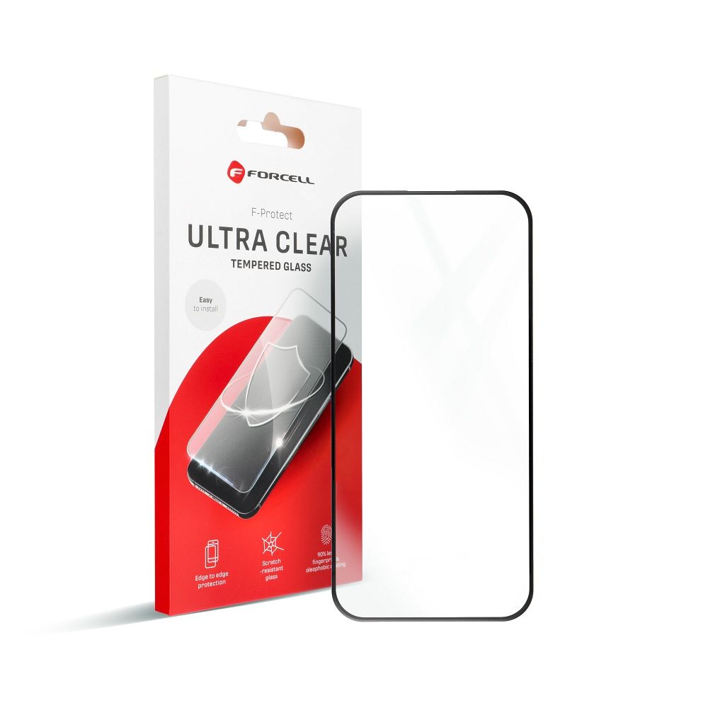 Forcell Ultra Clear Gehärtetes Glas - für Iphone