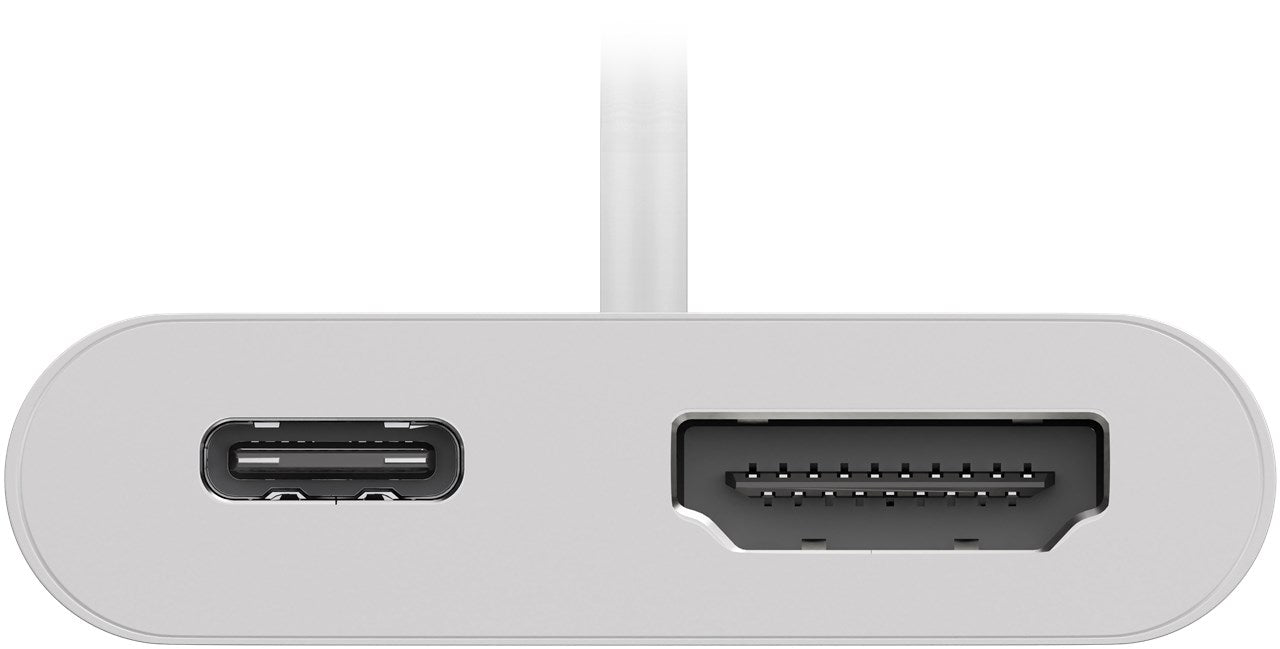 USB-C™-Adapter auf HDMI™ 4K @ 60 Hz, PD, weiß