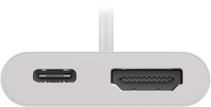 USB-C™-Adapter auf HDMI™ 4K @ 60 Hz, PD, weiß