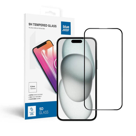 Panzerglas Blue Star 5D für iPhone