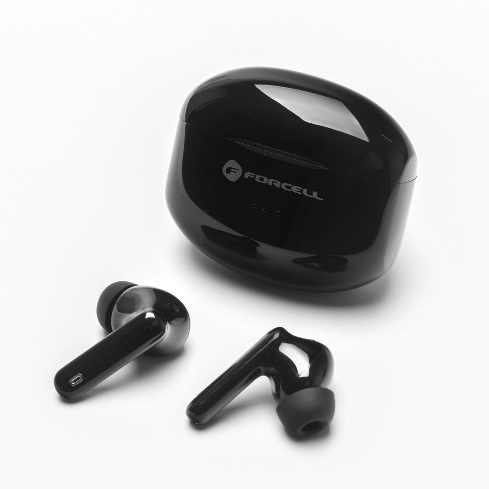 FORCELL F-AUDIO drahtloser / bluetoothfähiger Stereo-Kopfhörer TWS CLEAR Sound