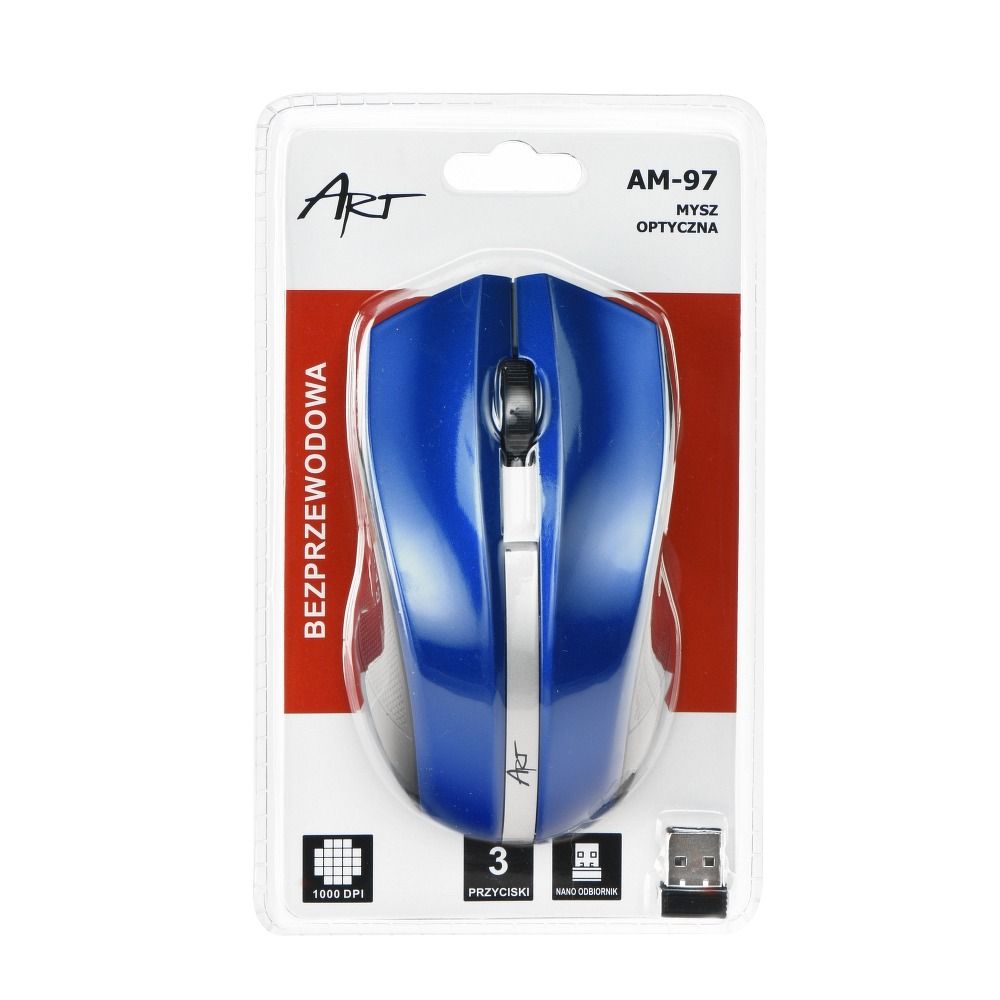 SCHNURLOSE-OPTISCHE MAUS USB AM-97