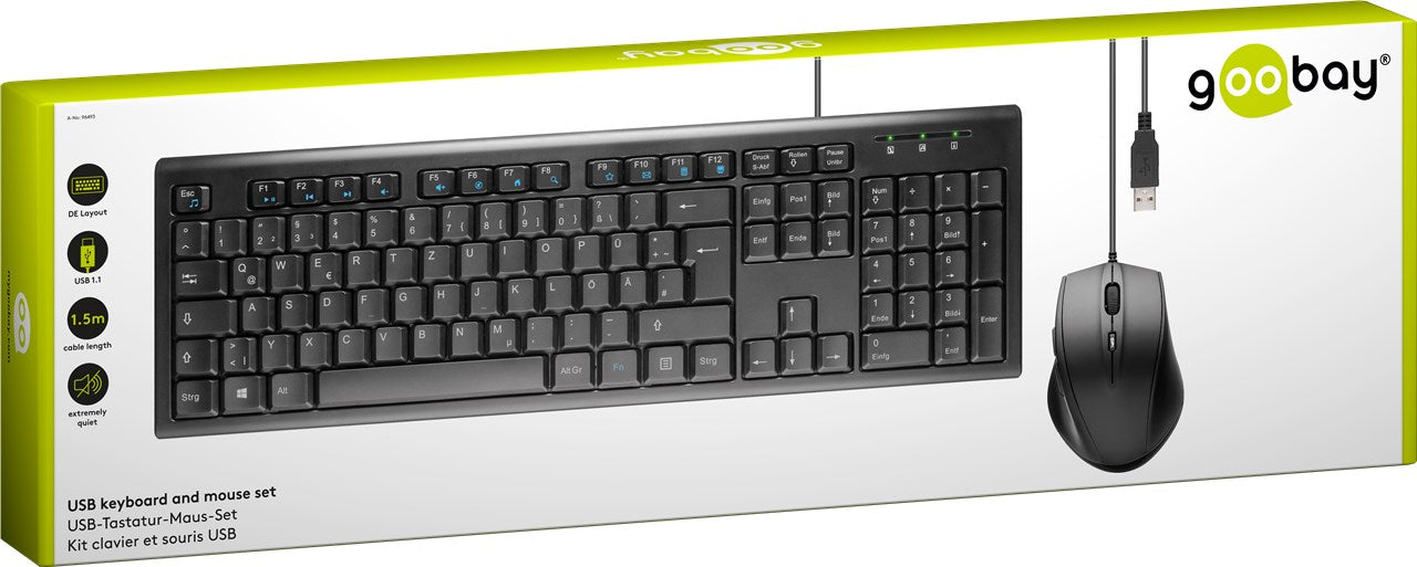 USB Tastatur-Maus-Set