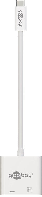 USB-C™-Adapter auf HDMI™ 4K @ 60 Hz, PD, weiß